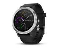 Garmin Vivoactive 3 Srebrny z Czarnym Paskiem - 381619 - zdjęcie 1